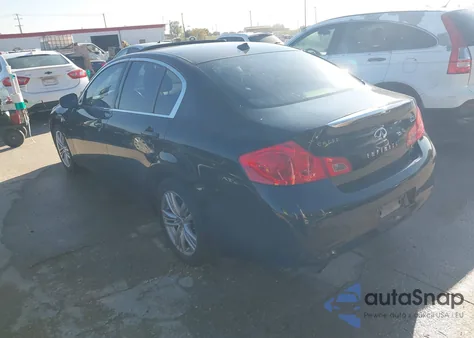2012 Infiniti G25 Journey из США, поврежденный, VIN JN1DV6APXCM810981